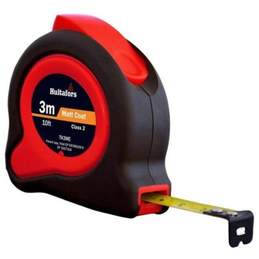 Hultafors - TKC3ME Tuf-Lok Pocket Tape 3m/10ft (Width 13mm) HUL367013