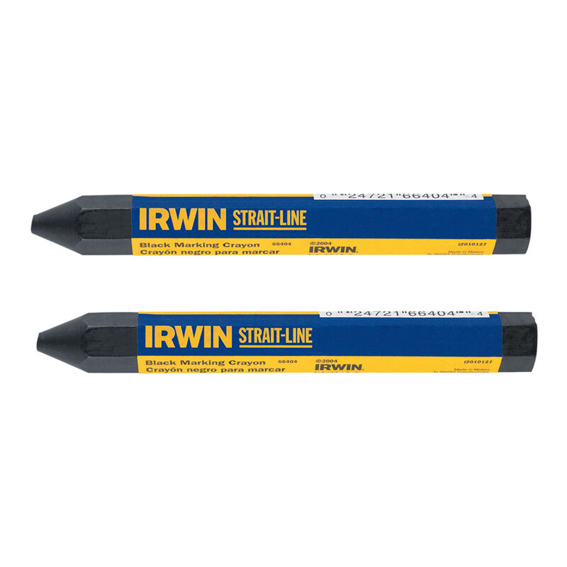 IRWIN STRAIT-LINE T666042 Crayon Black (Card 2) STL666042