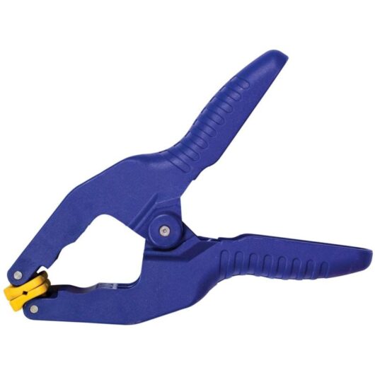 IRWIN T58200EL7 50mm Spring Clamp with Blue and Yellow Finish