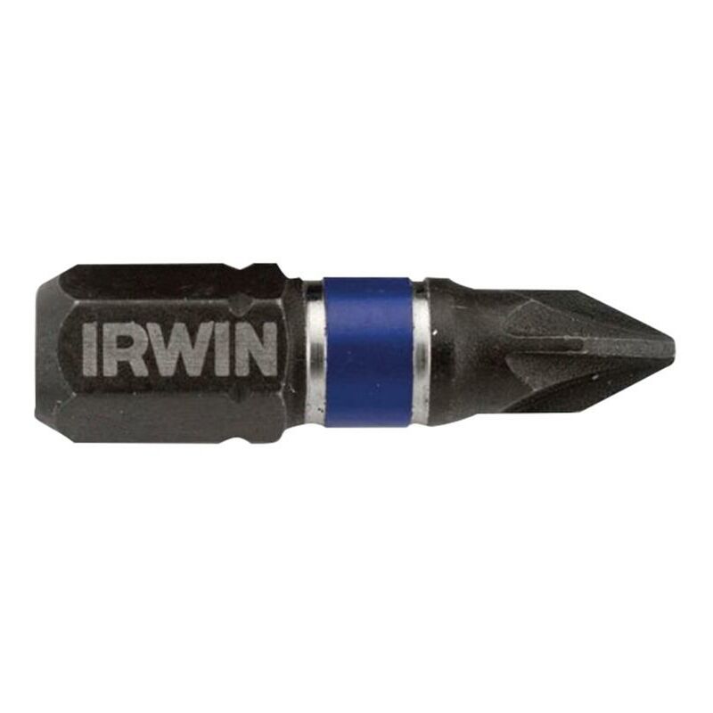 IW6061407 Impact Pro Performance Screwdriver Bits PZ2 25mm (Pack 2) IRWIW6061407 - Irwin
