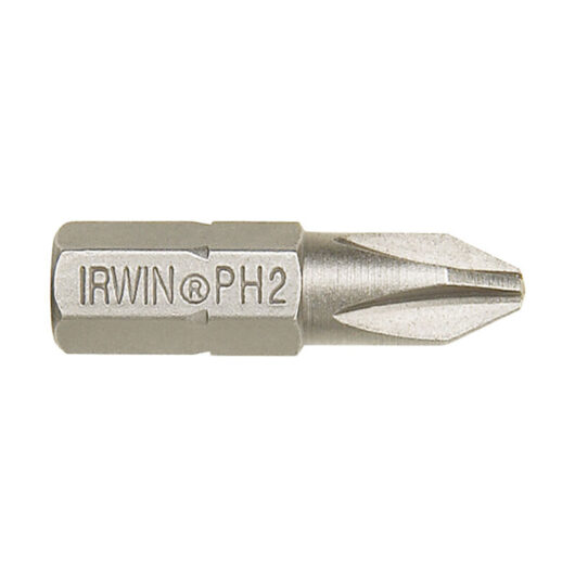 Irwin - 10504387 Screwdriver Bits Phillips PH1 25mm (Pack 2) IRW10504387