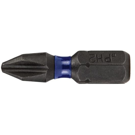 Irwin Impact Pro Performance Screwdriver Bits PH2 25mm (Pack 2) IRWIW6061302
