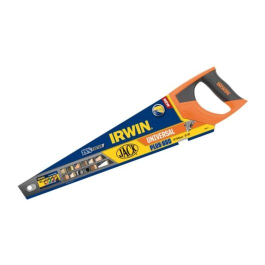 Irwin Jack Saw 880UN Universal Hand Panel Saw 20in 8 Teeth / 9 Point JAK880UN20