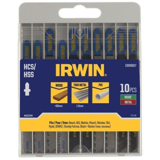Jigsaw Blade Set Assorted 10 Piece Set