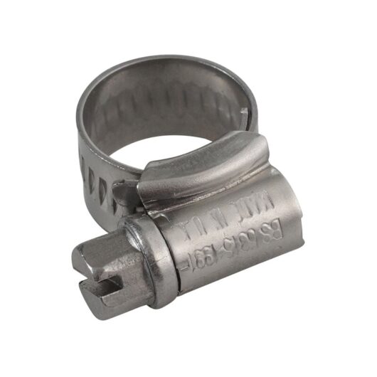 Jubilee - 000SS Hose Clip Grade 304 Stainless Steel 9.5MM - 12MM