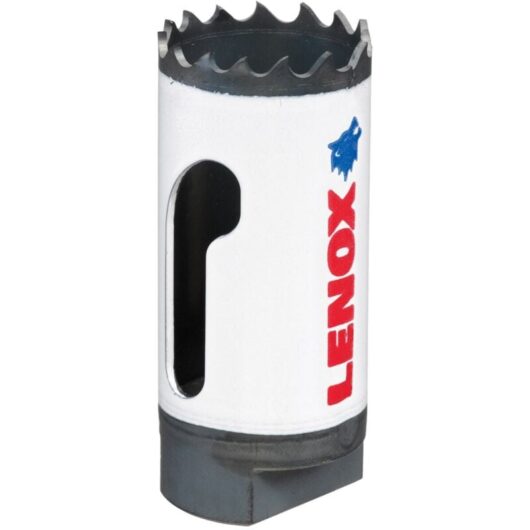 Lenox Speed Slot Hole Saw - 25mm Diameter, 40mm Cutting Depth, Heavy-Duty Circular Saw for Metal and Wood Cutting