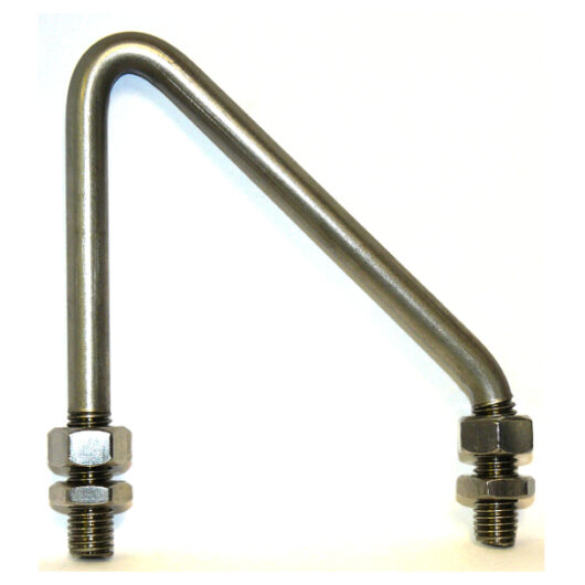 M16 N-Bolt (Leg Bolt) to Grip 150x150 mm angle - T316 Stainless Steel