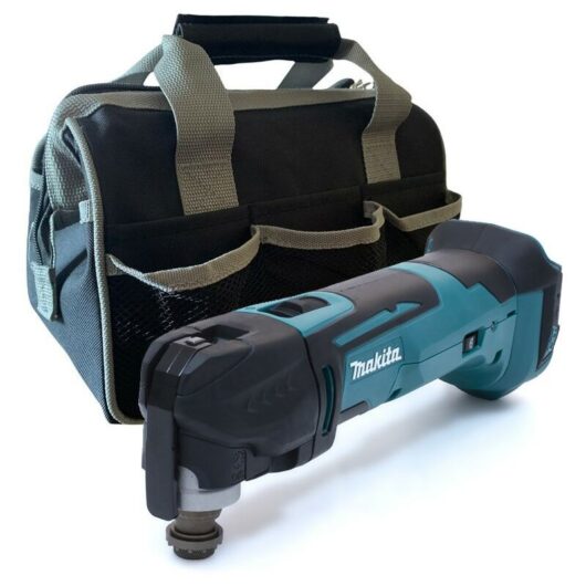 Makita DTM51Z 18v LXT Lithium Multi Tool + Keyless Blade Change Bare + Tool Bag
