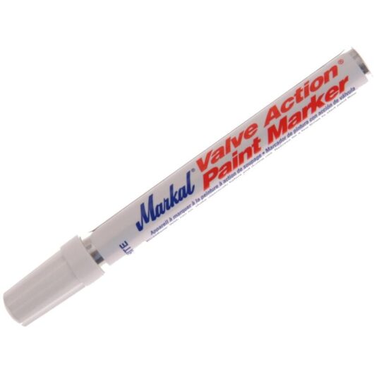 Markal Paint-Riter® Valve Action® Paint Marker in White (Model MKL96800C)