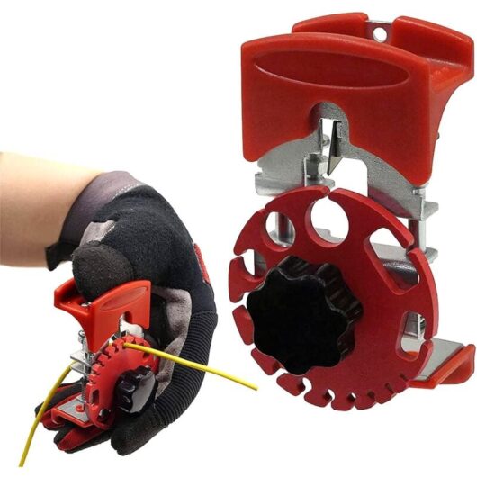 Memkey - Electric Cable Stripper - Multifunctional Manual Copper Stripping Machine, Handheld with Adjustable Depth - Suitable for Various Scenes