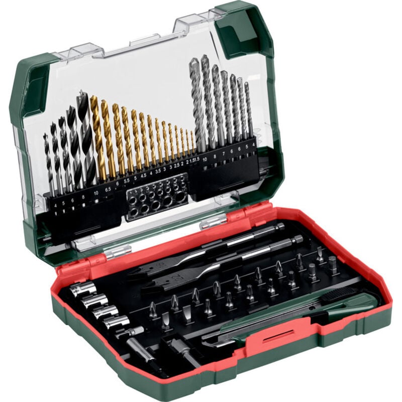 Metabo - Assorted Bit Set, 55 Piece