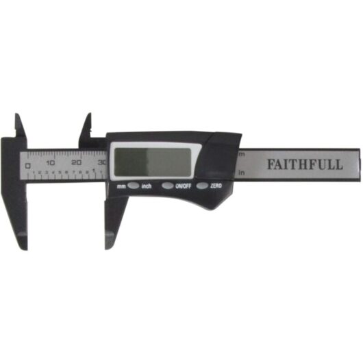 Mini Digital Caliper 75mm Capacity FAICALDIG75