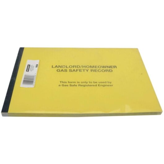 Monument - 532P Gas Safe® Landlords Gas Safety Record Pad of 50 MON532