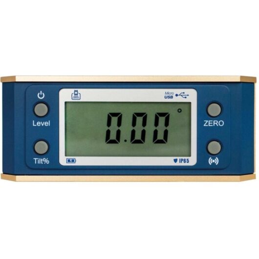 Moore & Wright MW575-01DIP IP65 Magnetic Digital Level with Enhanced Accuracy and Durable Waterproof Design