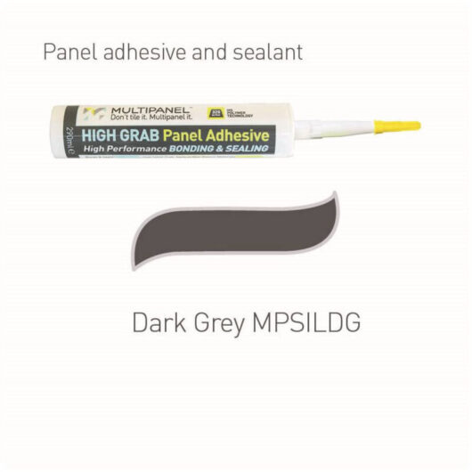 Multipanel - High Grab Adhesive & Sealant 290ml Dark Grey