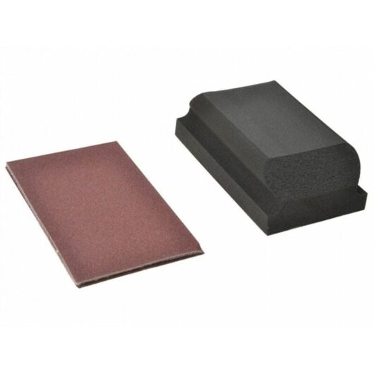 Norton - Hook & Loop Sanding Block Kit Assorted 70 x 125mm (3) FLV56830