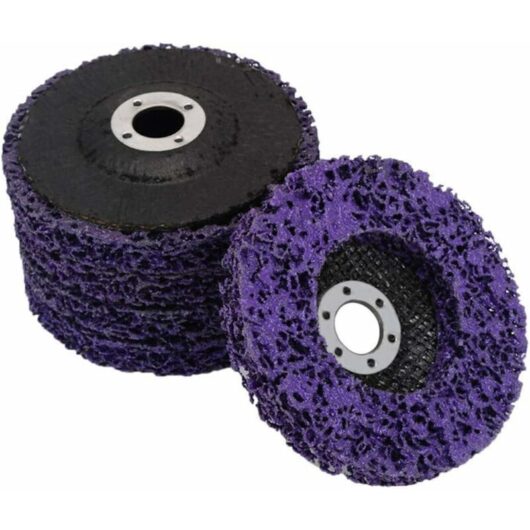 Orchidée - orchid Angle Grinder Sanding Discs - Guazhuni Cleaning Disc 5 Pack