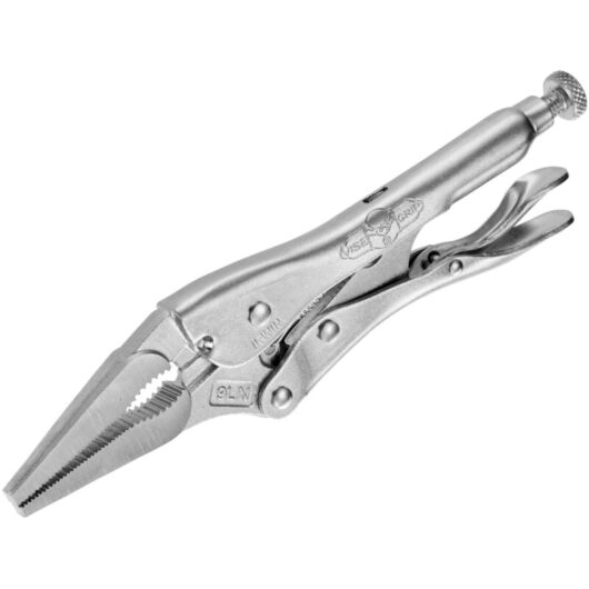 Original Langbeck Grip Locking Pliers, 225mm Length, Max Jaw Opening 70mm, VISE-GRIP Brand