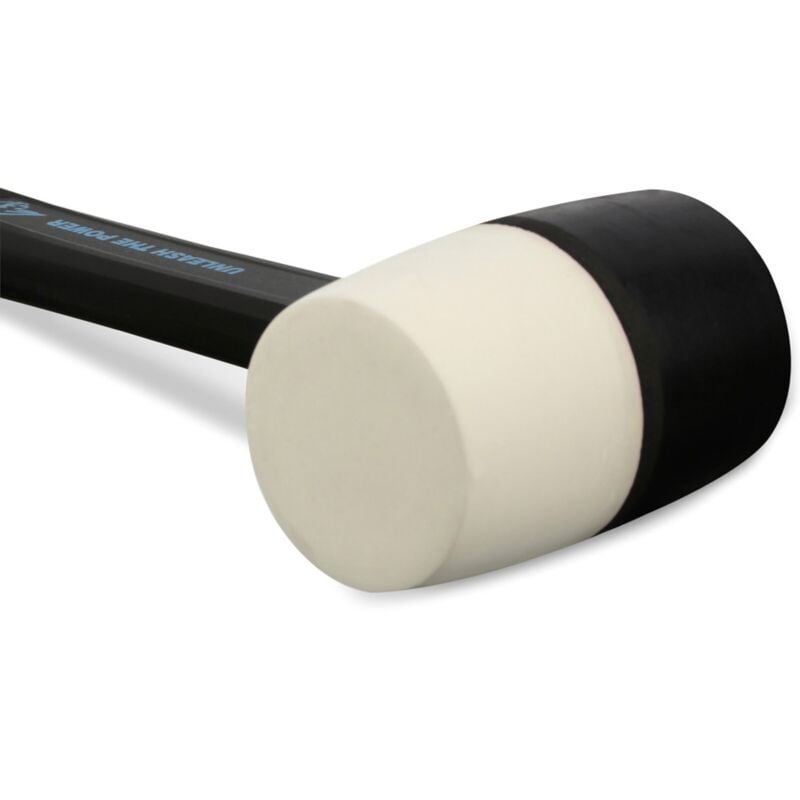 Ox Tools - OX-T081916 Trade 16oz Combination Rubber Mallet Black White non Marking
