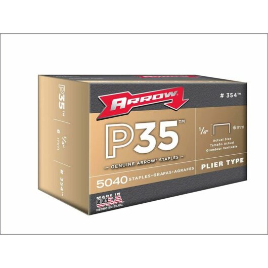 P35 Staples 6mm (1/4in) Box 5040 ARRP3514