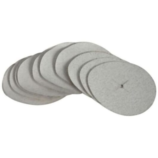 Paper Sanding Disc 6 x 125mm Coarse Pack 5 FAIAD125C - Faithfull