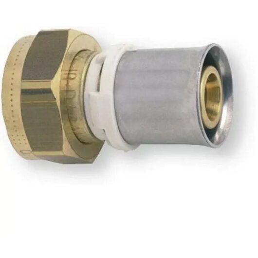 Pbtub MCREC416 - Multilayer Turning Nut Fitting Crimp 3/4 16x2