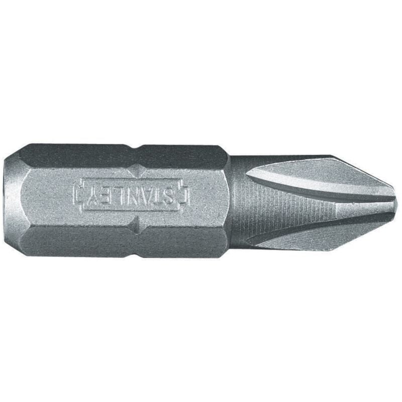 Phillips Bits PH1 x 25mm (Box 25) STA168942B - Stanley