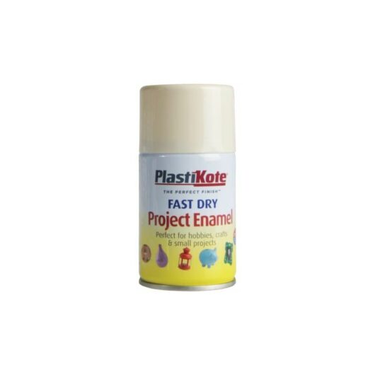 Plastikote - Fast Dry Enamel Aerosol Crme De La Crme 100ml PKT154S zz