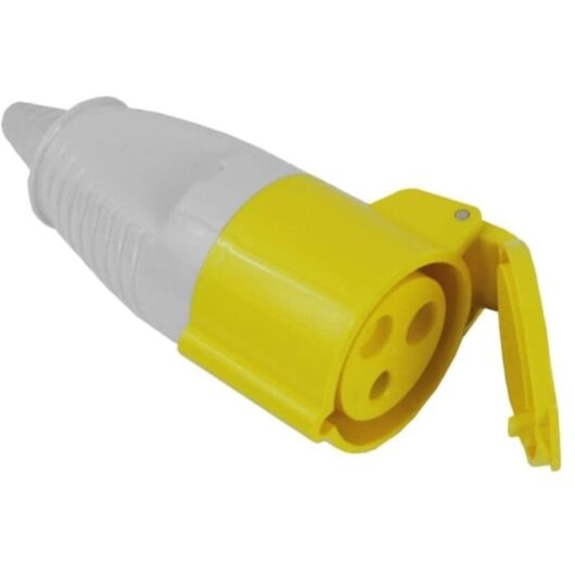 Power Plus Yellow Socket 32A 110V - Faithfull