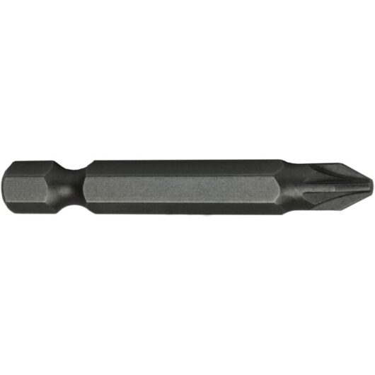 Pozi S2 Grade Steel Screwdriver Bits PZ2 x 50mm (Pack 3) - Faithfull