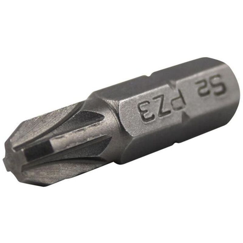 Pozi S2 Grade Steel Screwdriver Bits PZ3 x 25mm (Pack 3) FAISBPZ325 - Faithfull