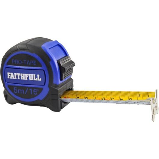 Pro Tape Measure 5m/16ft (Width 32mm) - Faithfull