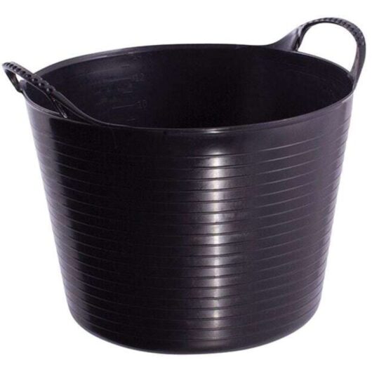 RED - Gorilla SP14BLK Gorilla Tub Small 14 litre - Black GORTUB14BLK