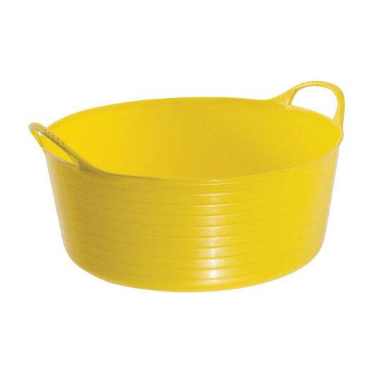 RED - Gorilla Tub Shallow 5 litre - Yellow - GORSP5Y