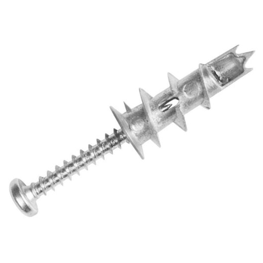 Rawlplug - R-S1-DRA02/12 Metal Self-Drill Plasterboard Fixing Pack of 12 RAW07115