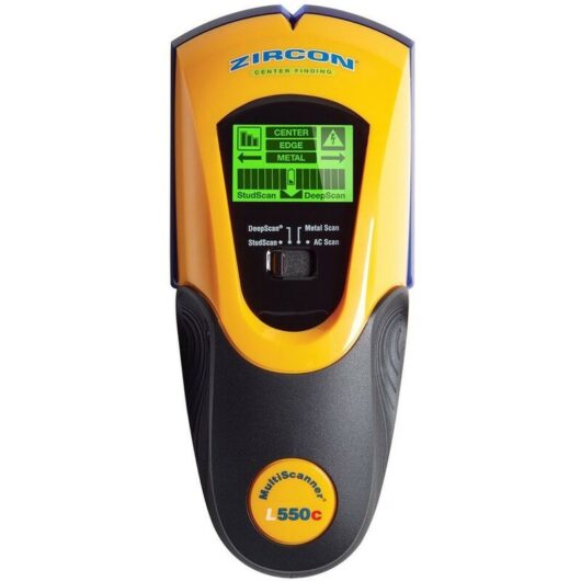 Riss - Zircon 4 Mode Studfinder OneStep Stud Pipe ac Wire Wall Multiscanner L550C