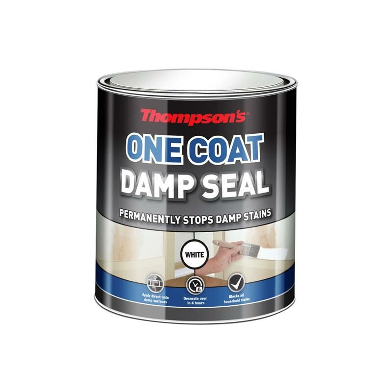 Ronseal - Thompson's One Coat Stain Block Damp Seal 250ml RSLTOCDS250