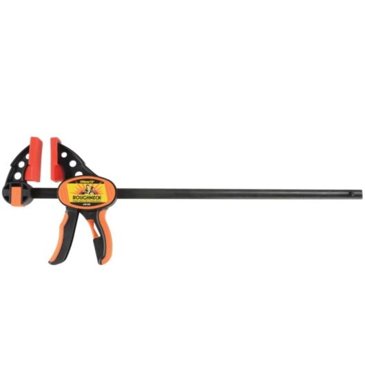 Roughneck One-Handed Ratcheting Bar Clamp and Spreader, 457mm (18-inch), Model ROU38268