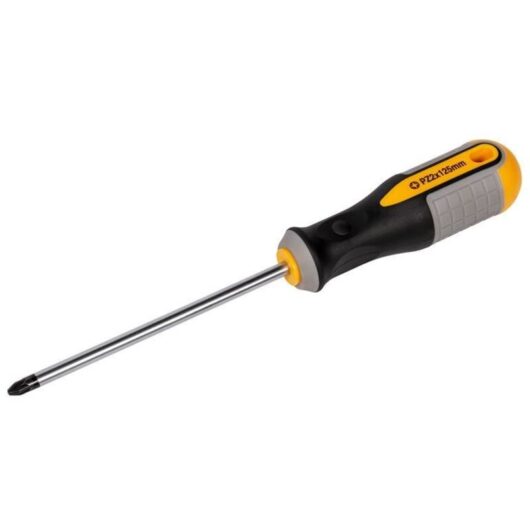 Roughneck Pozidriv Screwdriver Tip PZ2, 125mm Length