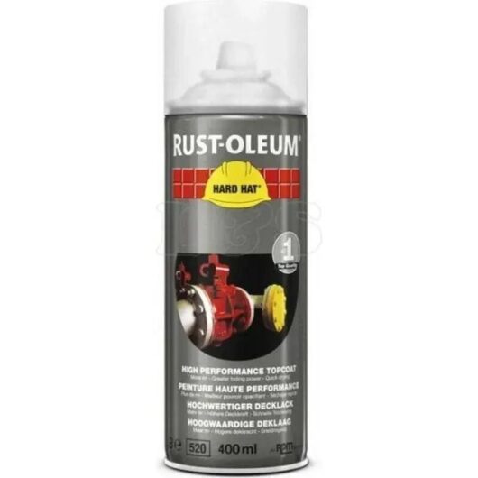Rust-oleum - hard hat 2100 - High performance paint ardoise grey RAL7015 - 400ML for metal, wood, concrete