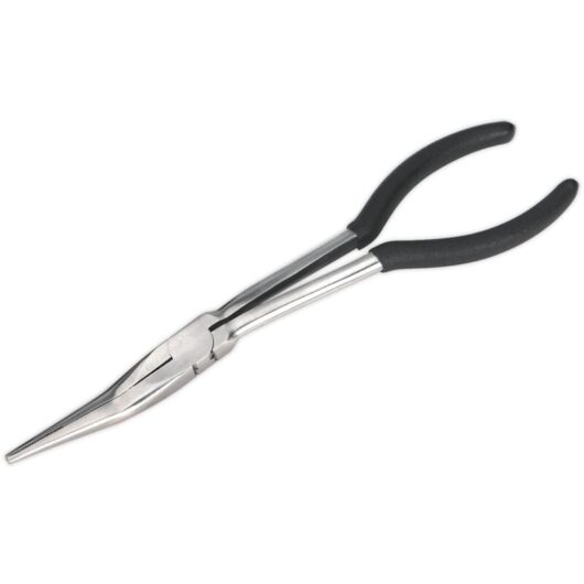 S0437 Offset Needle Nose Pliers 275mm - Sealey