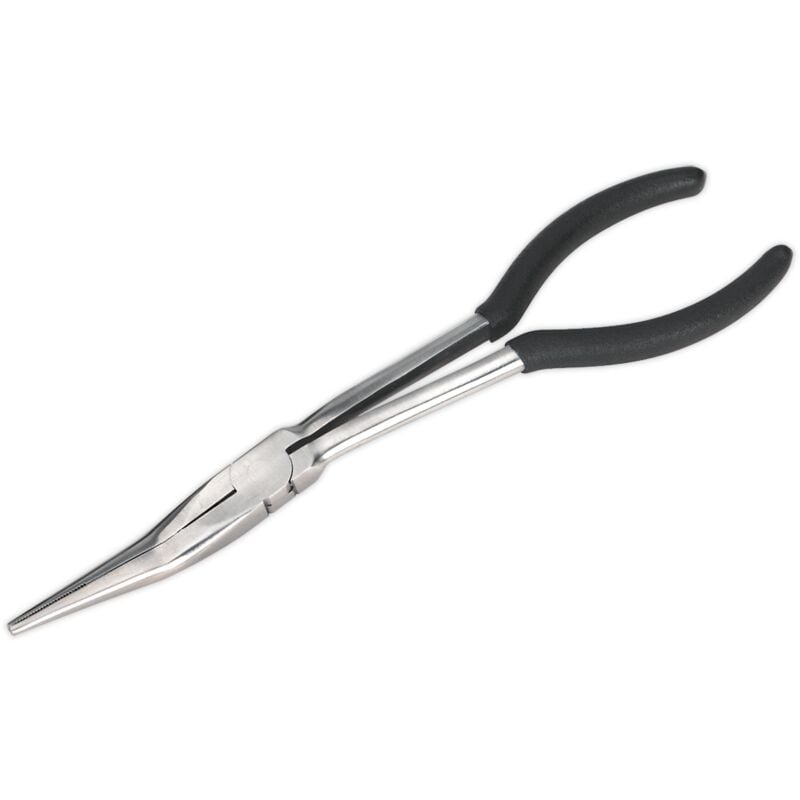 S0437 Offset Needle Nose Pliers 275mm - Sealey