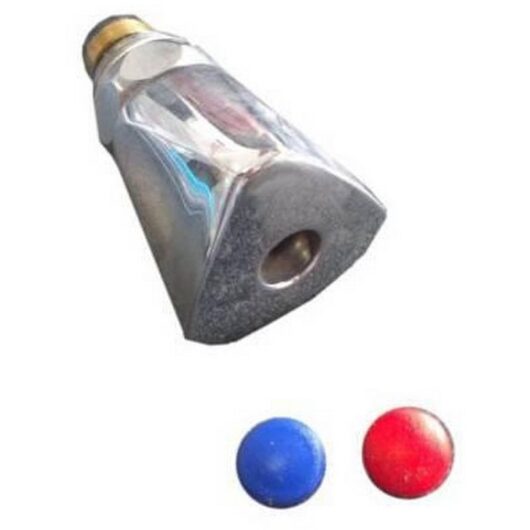 SAS - s.a.s 0103004 - Universal tap head with metal cross minit 19x150 - grey