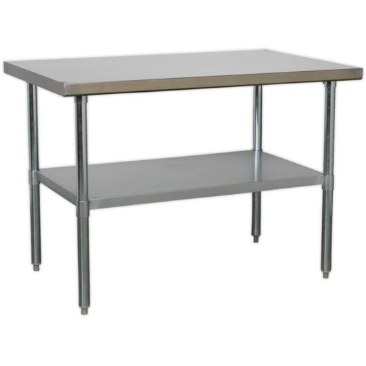 Sealey - AP1248SS Stainless Steel Workbench 1.2m