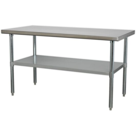 Sealey - AP1560SS Stainless Steel Workbench 1.5m