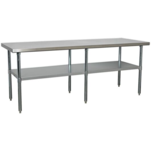 Sealey AP2184SS Stainless Steel Workbench 2.1m