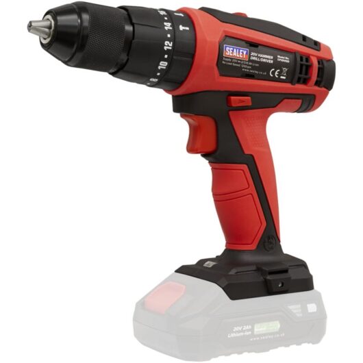 Sealey - CP20VCOMBO4 8 x SV20 Series Cordless Power Tool Kit 20V - 4 Batteries