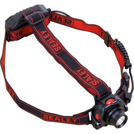Sealey HT106LED Head & Hat Torch with Auto-Sensor 3W SMD LED