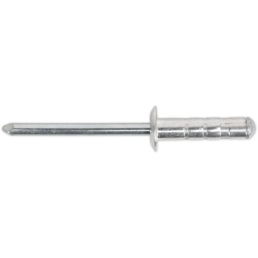 Sealey - RM4819S Aluminium Multi-Grip Standard Flange Rivet 4.8 x 19mm - Pack of 200