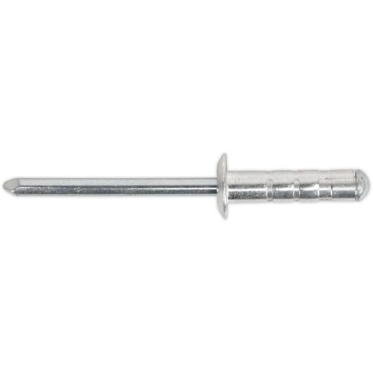 Sealey - RM4827S Aluminium Multi-Grip Standard Flange Rivet 4.8 x 27mm - Pack of 200